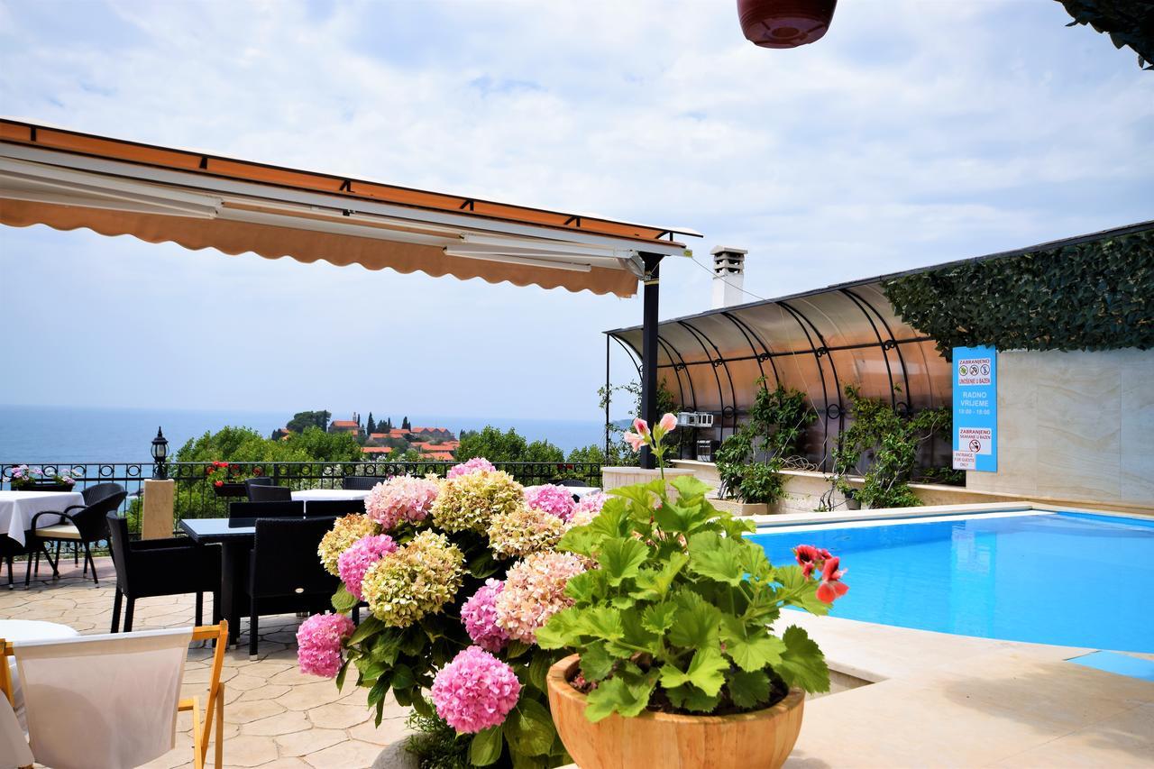 Monte Perla Residence Sveti Stefan Buitenkant foto
