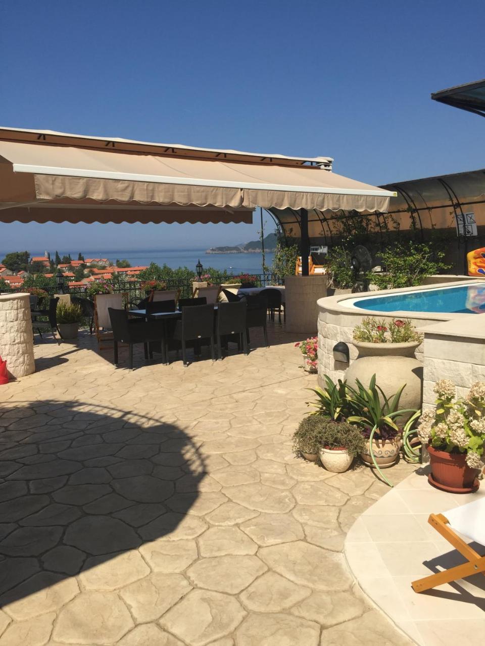 Monte Perla Residence Sveti Stefan Buitenkant foto